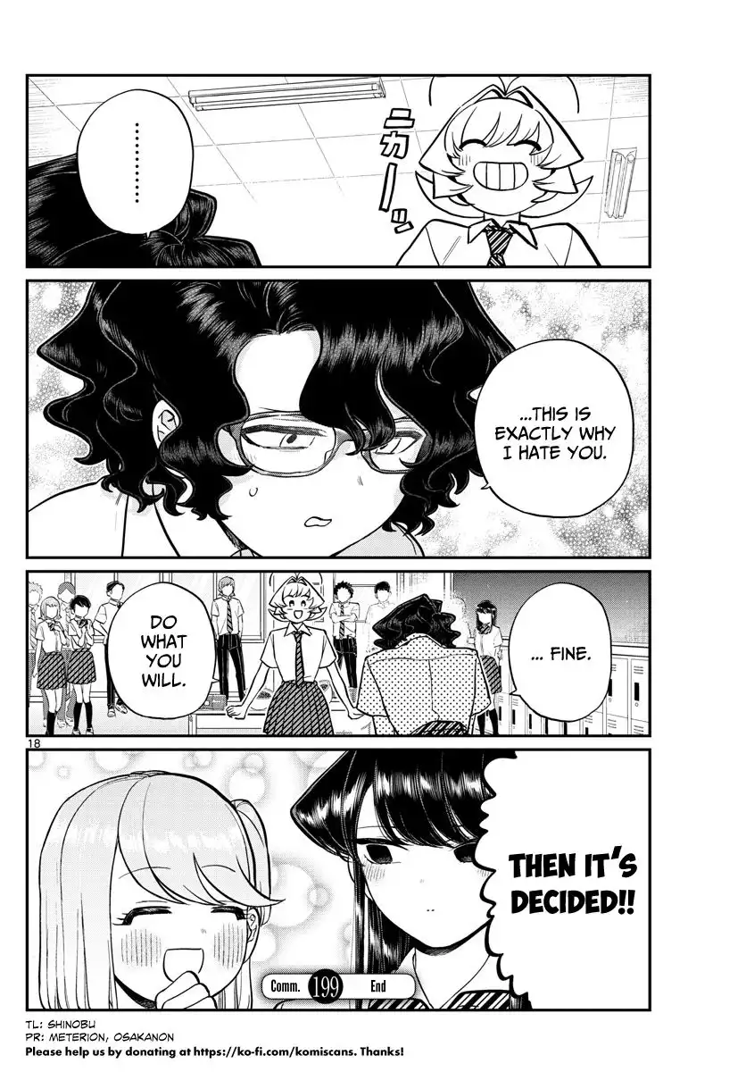 Komi-san wa Komyushou Desu Chapter 199 18